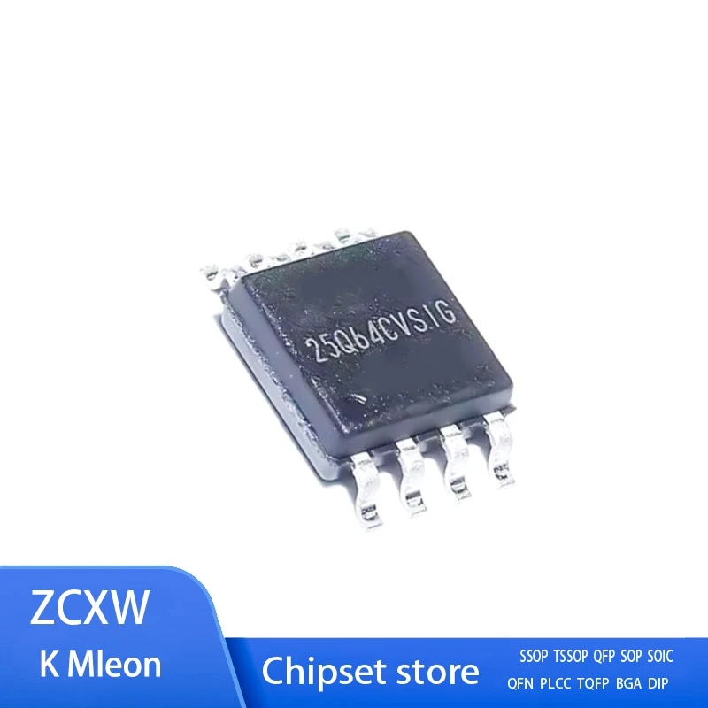 10PCS/LOT   W25Q64CVSSIG W25Q64BVSIG W25Q64CVSIG 25Q64 25Q64CVSIG  25Q64BVSIG   SOP8
