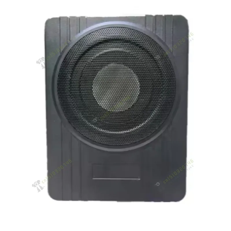 12V High-power Aluminum Alloy Car Speaker, Under The Seat Audio Modification 10-inch Ultra-thin Subwoofer