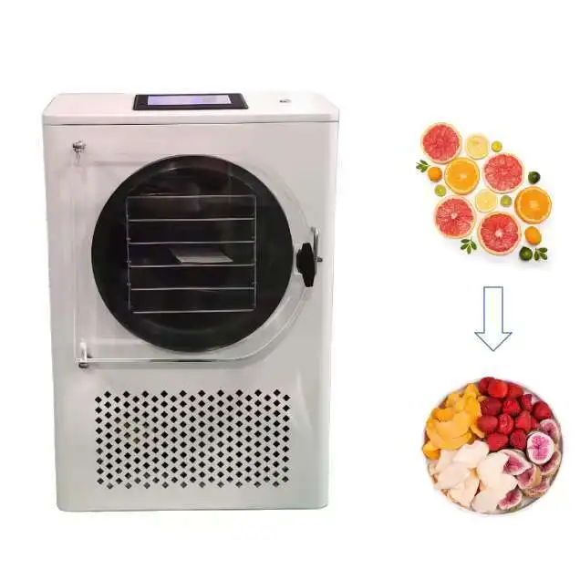 

Fully Automatic Fruit And Vegetable Freeze Dryer Machine For Food Home Use Freeze Dryer For Sale