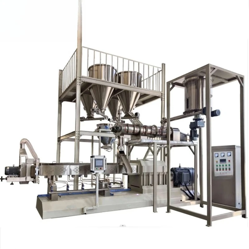 Full Automatic Pet Food Production Line Cat Kibble Dry Dog Food Pellet Processing Extruder Making Machine view 3