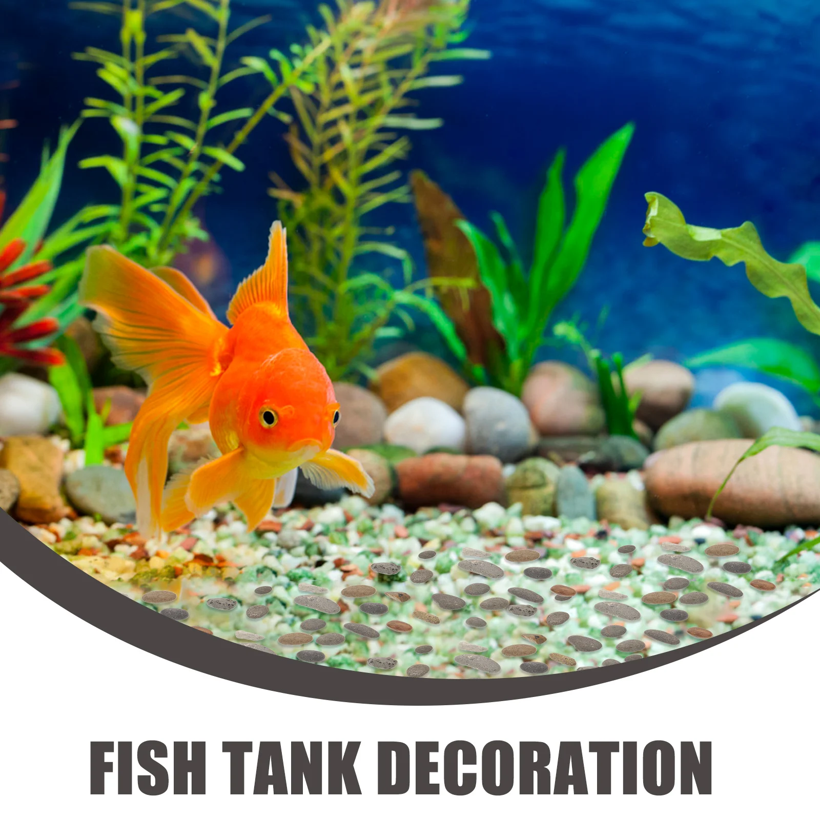 Microlandscape Natural Small Rocks Miniature Layout Sand Table Fish Tank Decoration Diorama Stone Material Kit