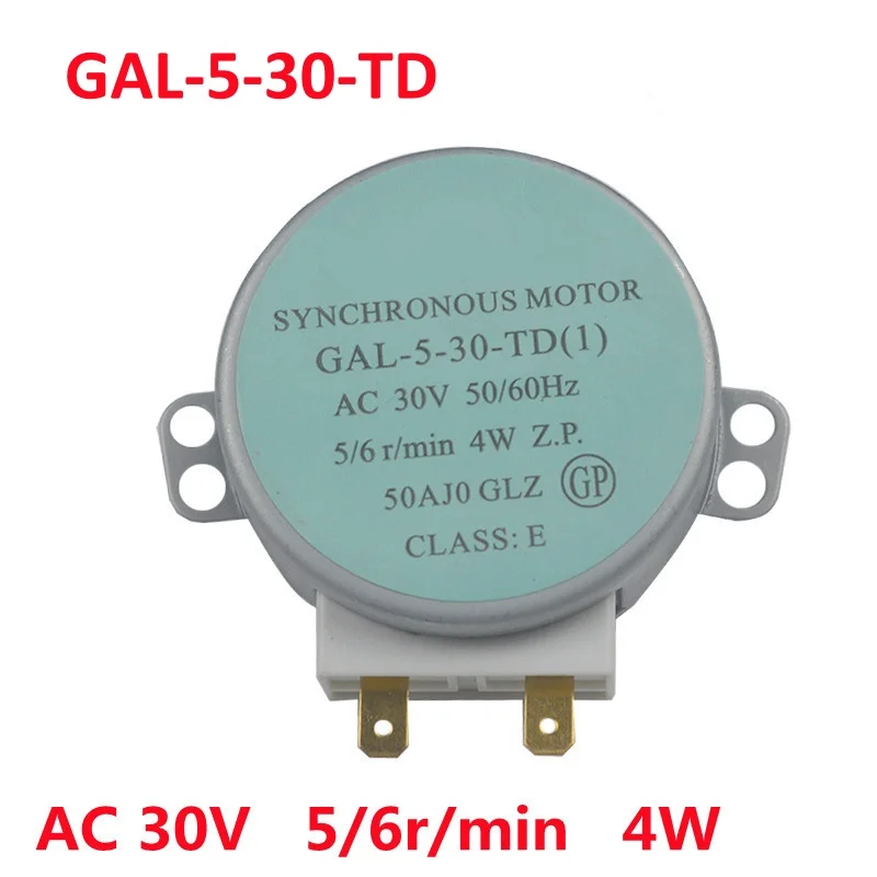 1PC for Galanz Microwave Oven Parts Turntable Motor GAL-5-30-TD AC30V 4W General Purpose Accessories