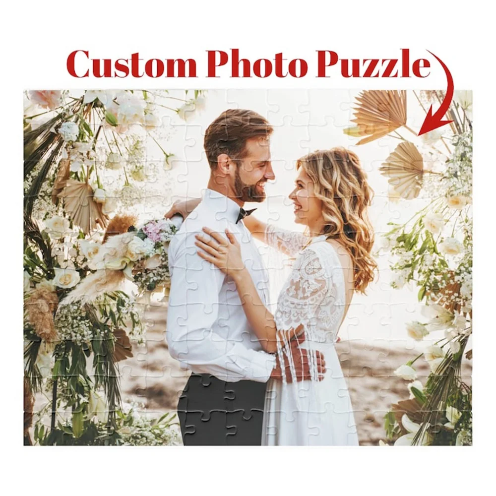 Custom Picture Wooden Jigsaw Puzzle Stress Relief Toy for Adults Educational Game for Kids