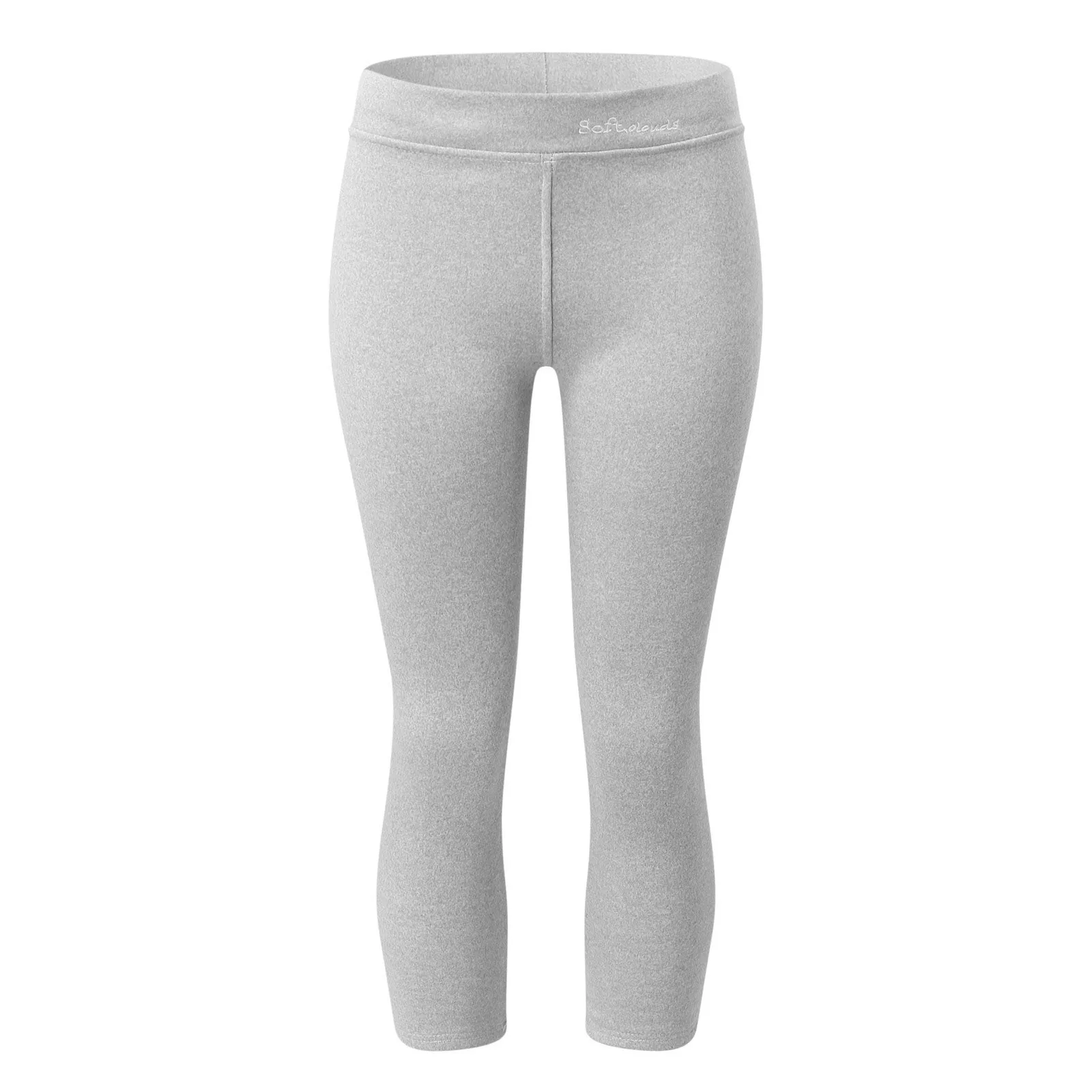 Leggings informales de Color liso para mujer, pantalones sencillos elásticos de cintura alta, Capris térmicos para entrenamiento, ropa exterior