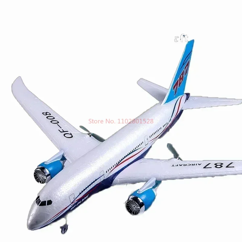 RC Boeing 787 Samolot zdalnie sterowany Szybowiec QF008 2.4G Elektryczny trójkanałowy samolot stałopłatowy Model pasażera Zabawka Prezent dla dziecka