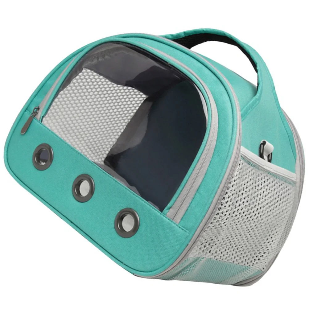 

Tote Bag Hamster Carrying Case Small Pet Carrier Portable Travel Holder Sky-blue