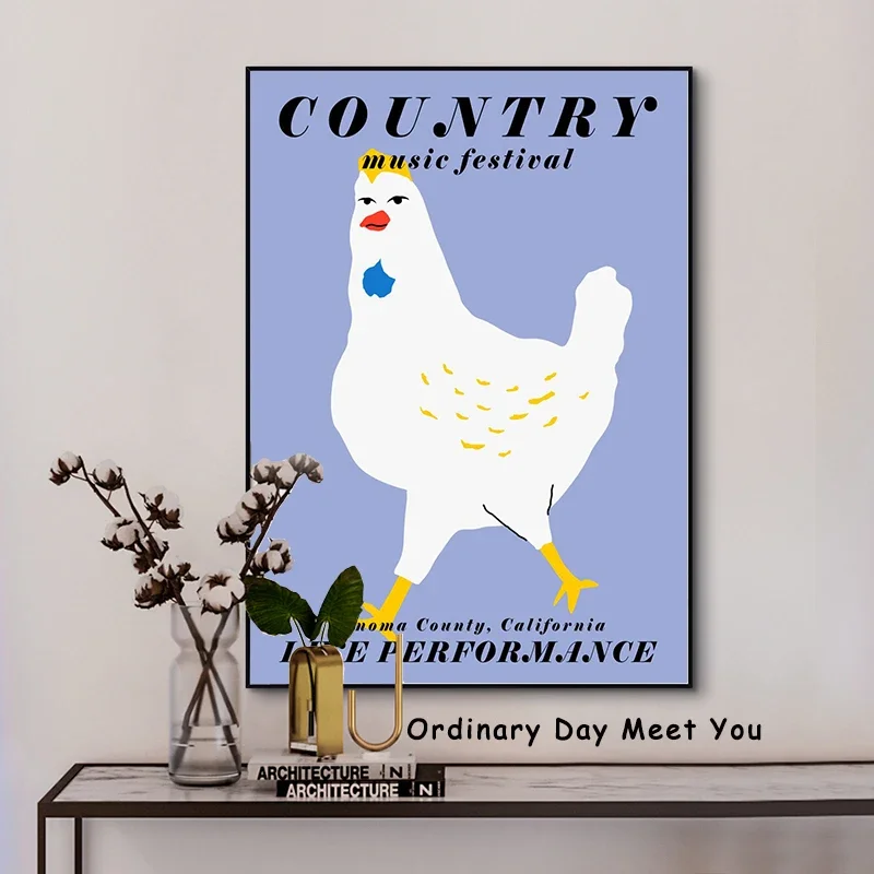 خمر الموسيقى المشارك قماش اللوحة أوستن بيومونت شيكاغو ستوكهولم الجاز مهرجان جدار صورة فنية لغرفة المعيشة ديكور المنزل #3