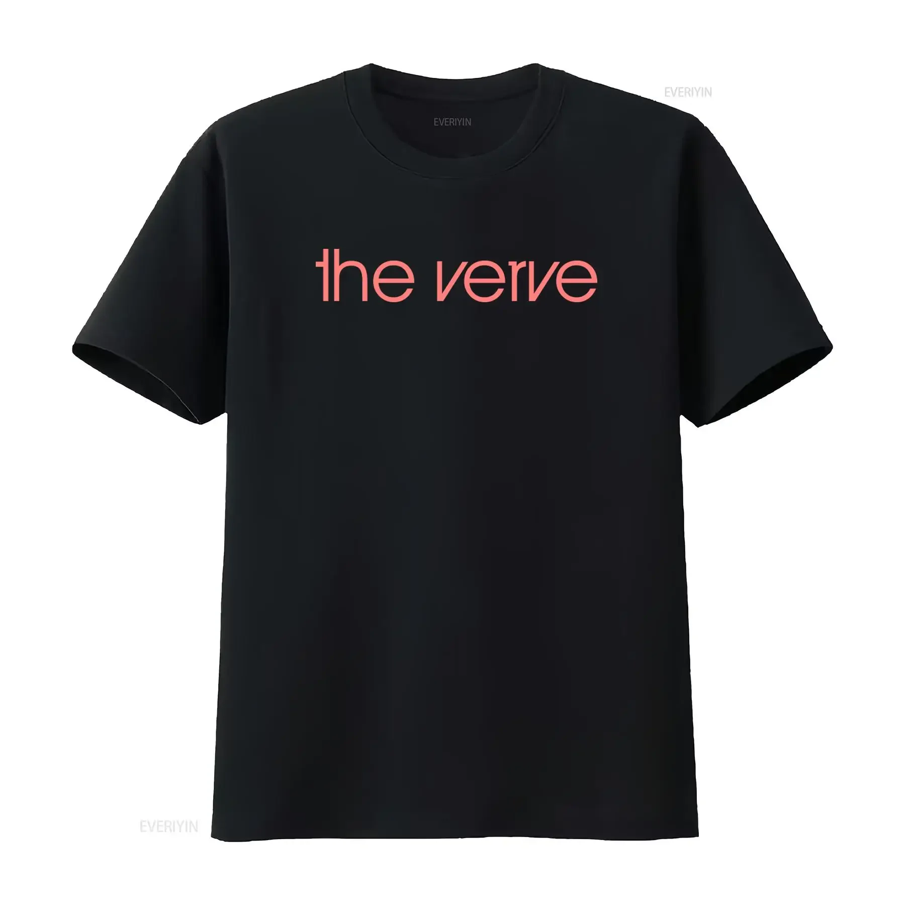 Vintage 90s The Verve Green T Shirt Britpop Rock Band Design by Richard Ashcroft vintage Washed Unisex Stretched