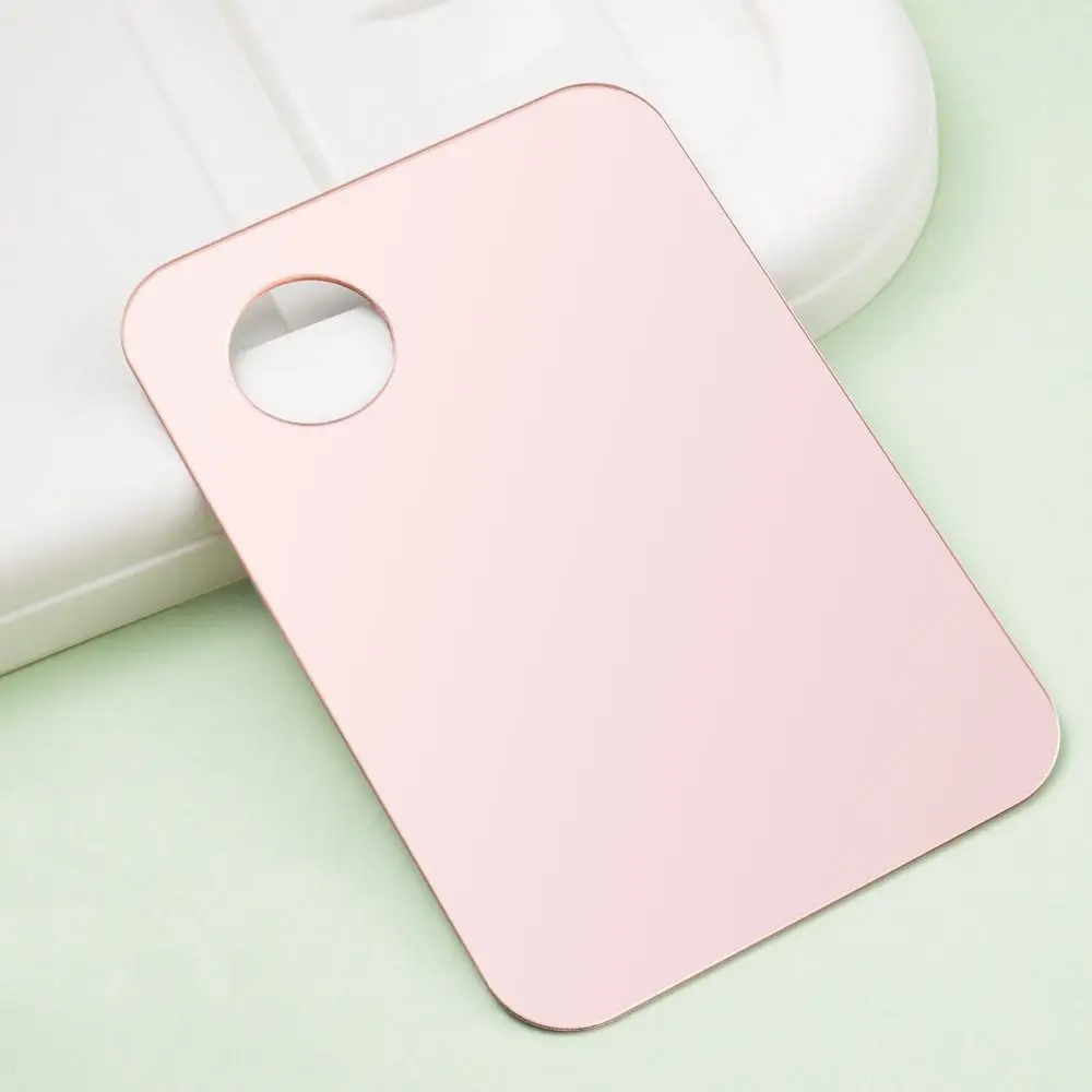 Placa de herramientas de manicura, esmalte de uñas mezclado con espátula, varilla de mezcla, paleta de Arte de uñas, paleta de maquillaje, bandeja mezcladora de base