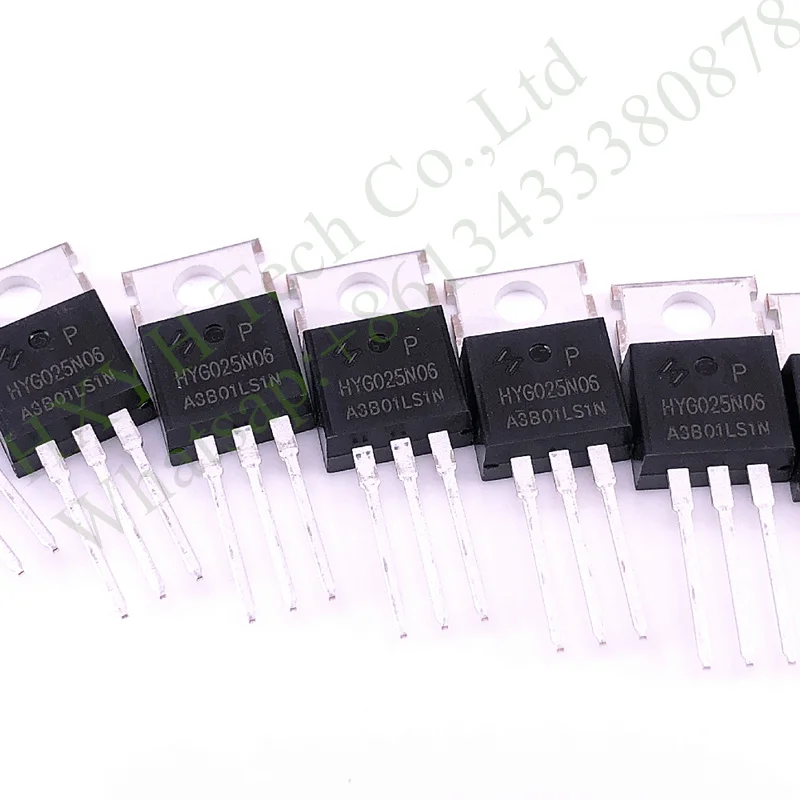 New original (10pcs/Bag) HYG025N06LS1P HYG025N06 TO-220 190A 60V N-channel power field-effect transistor