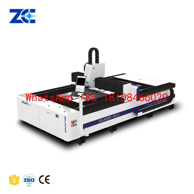 Oem Cnc 1kw 1.5kw 2kw 3kw Aluminum Stainless Steel Fiber Laser Cutting Machines Metal Laser Cutter