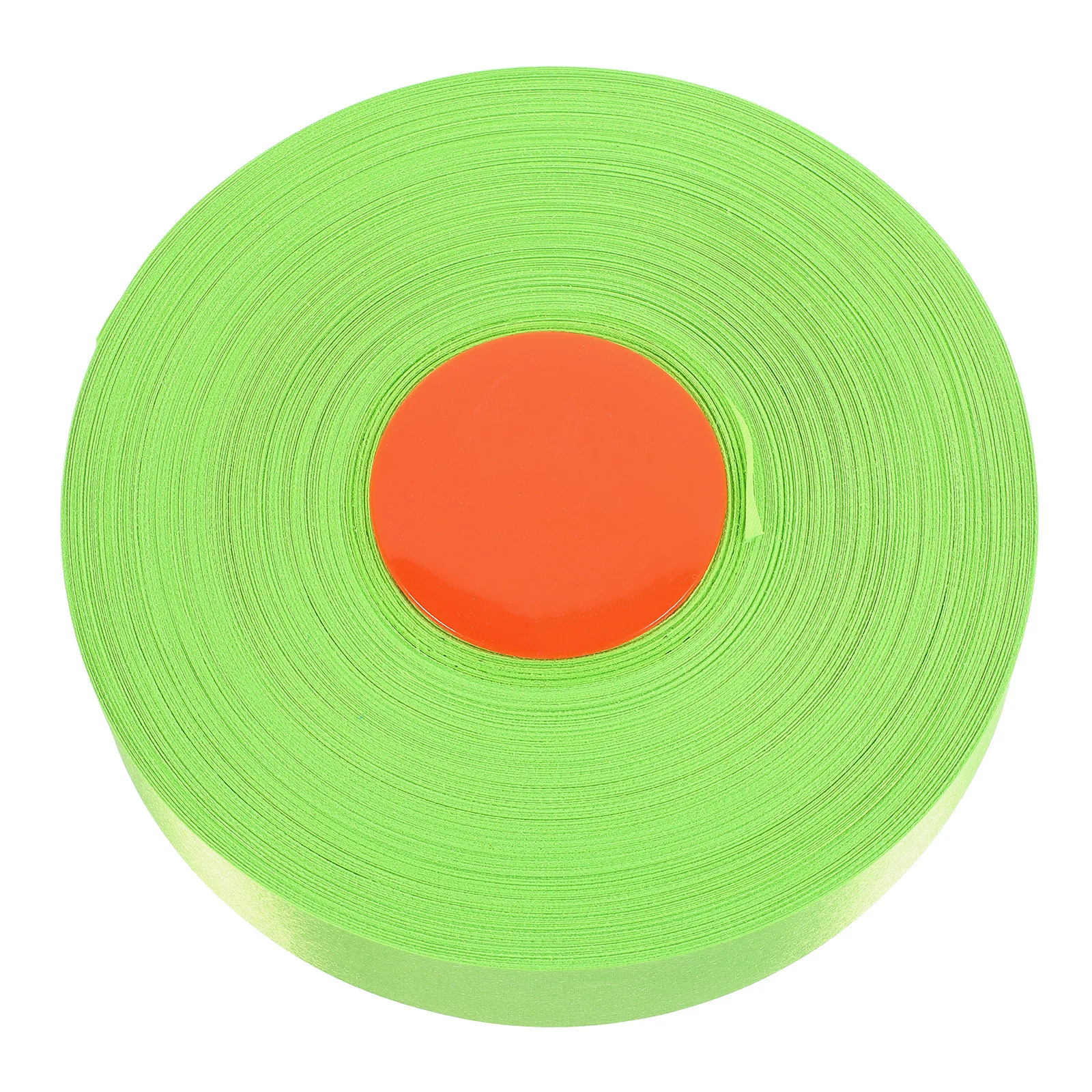 Fluorescent Marking Tape 1 Roll Bright Green Cuttable Flagging Tape for Workplace Safety Barrier Warning Demarcation Reusable