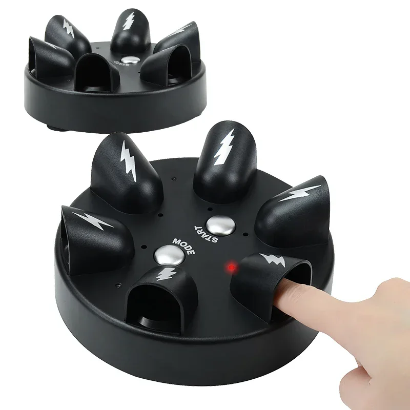 Party Game Toy Lie Detector Finger Shock Truth or Dare Game for Friends Gatherings Stress Relief Prank Gadget Adult Fun
