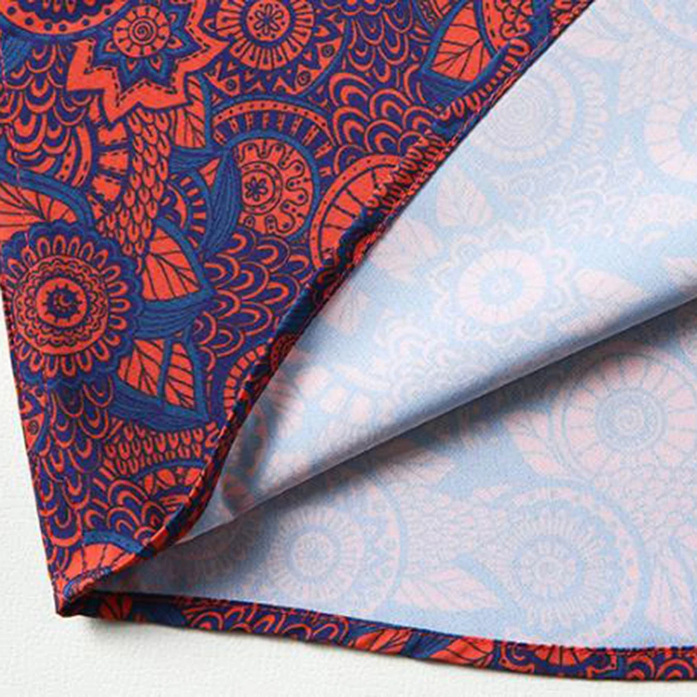 سترة رجالية فضفاضة بالطباعة الرقمية ، قميص عمل قصير الأكمام ، غير رسمي كبير الحجم ، بيع التخليص ، البيع بالجملة ، انخفاض الشحن