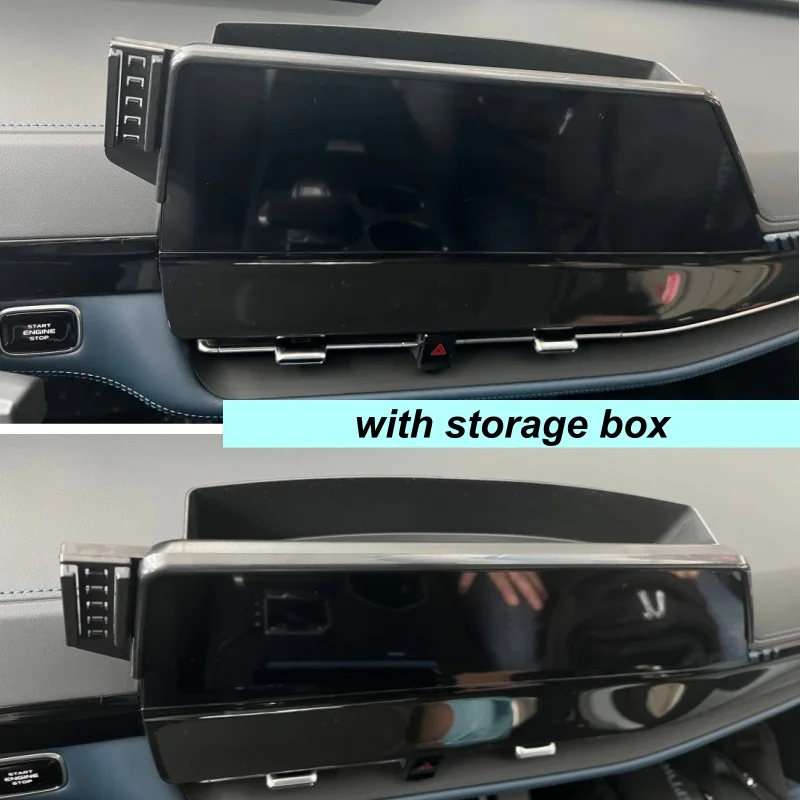 12.3' Screen Car Phone Holder Mount For Changan UNI-K Uni K 2022 2023 2024 2025 Induction Charger Stand Fixed Base Car Bracket