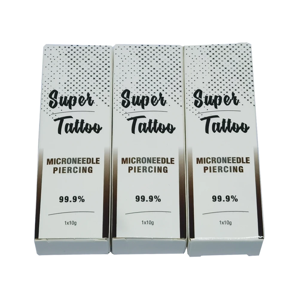 99.9% Super Tattoo Cream Before Permanent Makeup Microblading Piercing Auxiliary Cream Eyebrow Lips Liner Body Beauty 10g