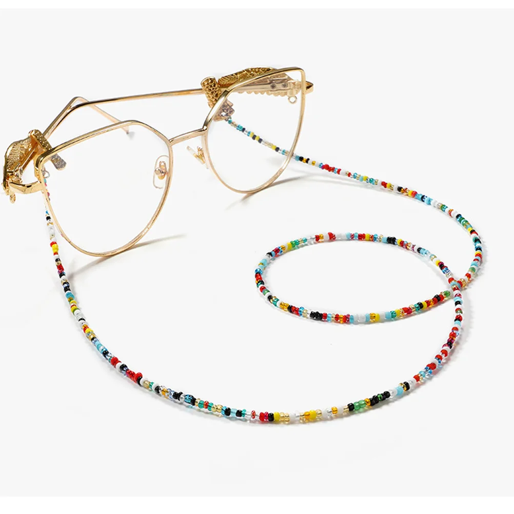 

Colorful Delicate Beard Design Glasses Chain Anti-Skid Eyeglass Holder Prevent Slipping for Sports Travel Banquets Fashion