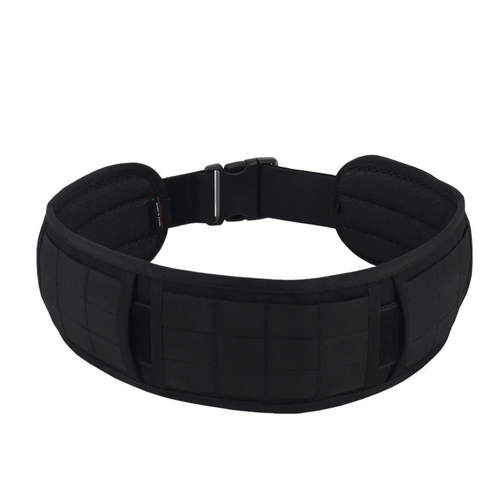 1000D Nylon Tactical Molle Waist Belt Airsoft Training Waistband Hunting Paintball Waist Belt