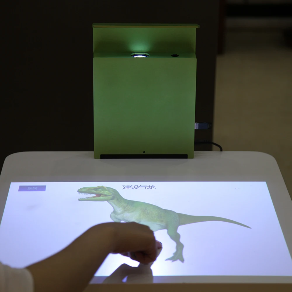 2019 1080P Led Interactive Projector Touch Screen Table 21 Inches 10 Points DLP Digital Projector Led Lamp Light Source 2 Years