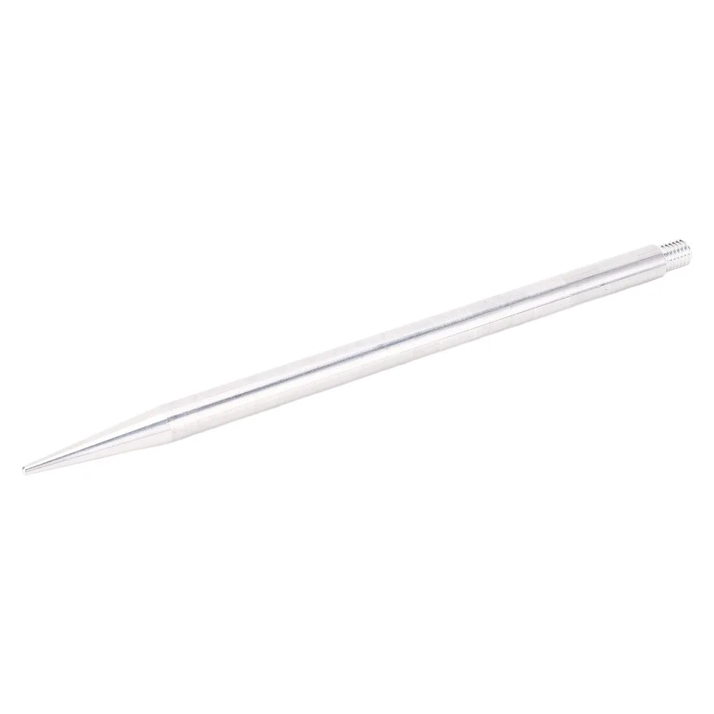 2 PCS Aluminum Alloy Antenna Ground Anchor M10 Thread 240mm Length Earth Spike 12mm Diameter Screw-in Ground Spike