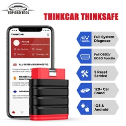 Thinkcar Thinksafe OBD2 Bluetooth Scanner Code Reader Car All System Scan 5 Reset OBD 2 Auto Diagnostic Tools PK Thinkdiag