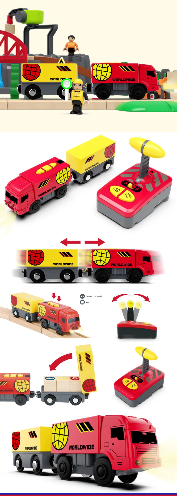 Tren Eléctrico Juguete Tren Musical Locomotora Motor de Vapor Eléctrico