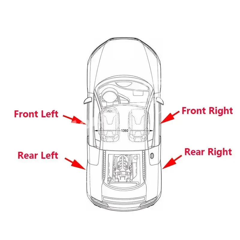 10269771 10269772 Car Left Right Door Check Strap Stopper Limit Rod Hinge Arm For MG RISING AUTO MARVEL R 2022-2025 X 2018-2022 view 2