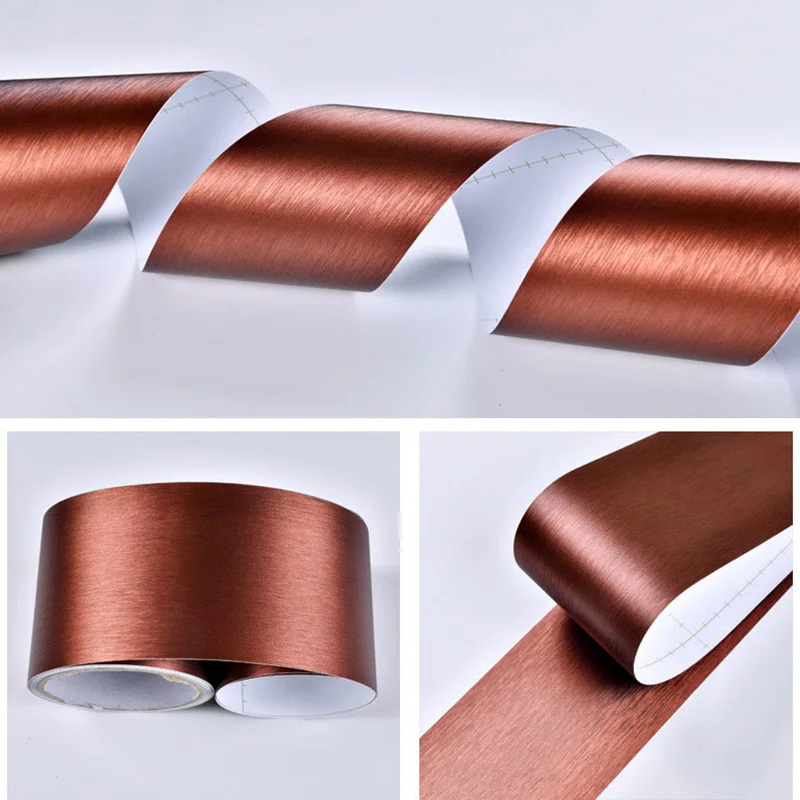Waterproof Self-Adhesive Baseboard Wall Sticker Waistline Baseboard Wall Trim Line Corner Protector Decor Border Wall Edge