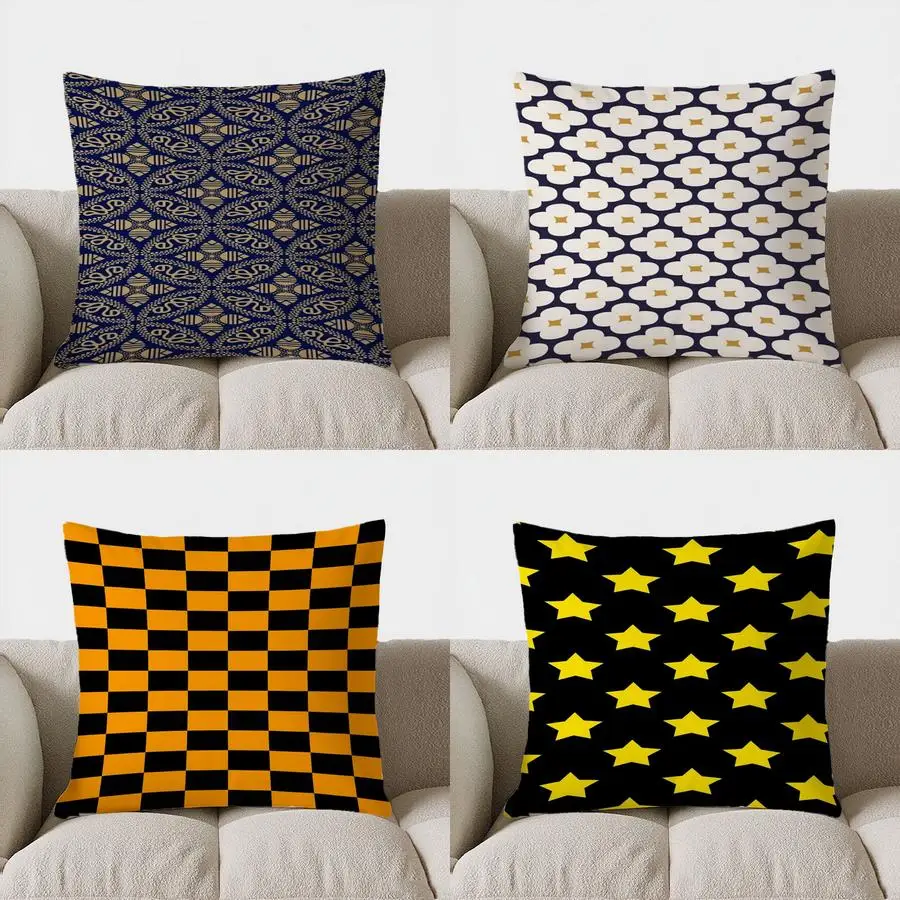 

Домашний декор, наволочка с геометрическим узором, подходит для дивана, спальни, автомобиля, наволочка