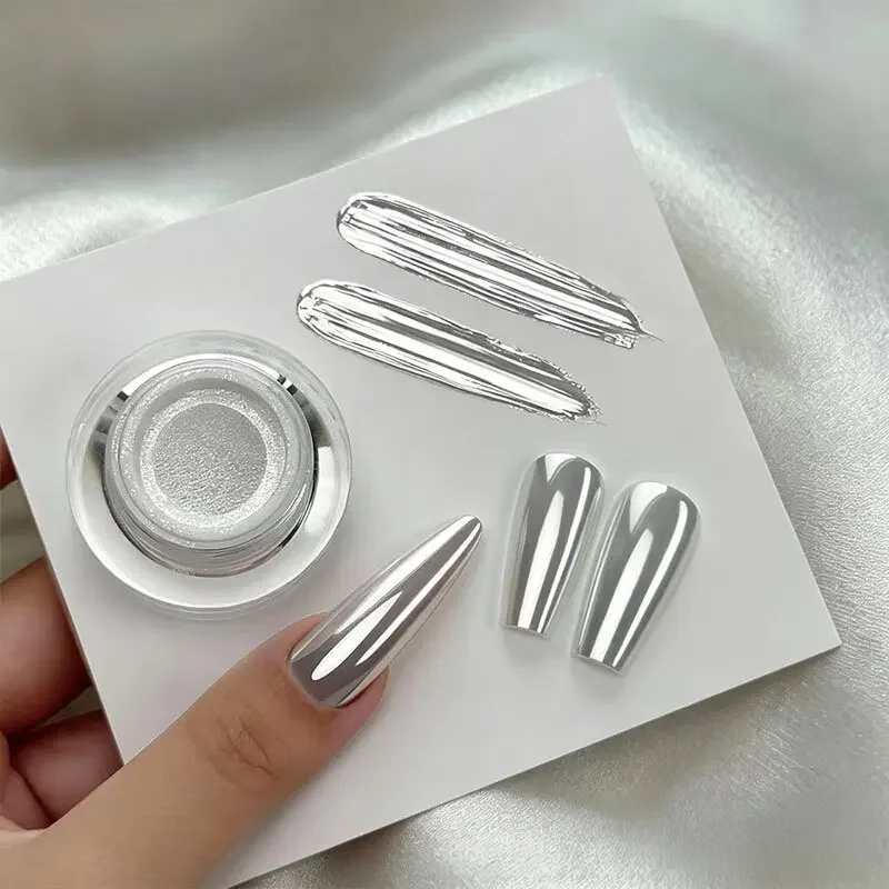 Cushion Aurora Unicorn Chrome Nail Powder Glitter for Manicure DIY Decoration Sequins Powder Born Pretty  Magic Mirror Powder