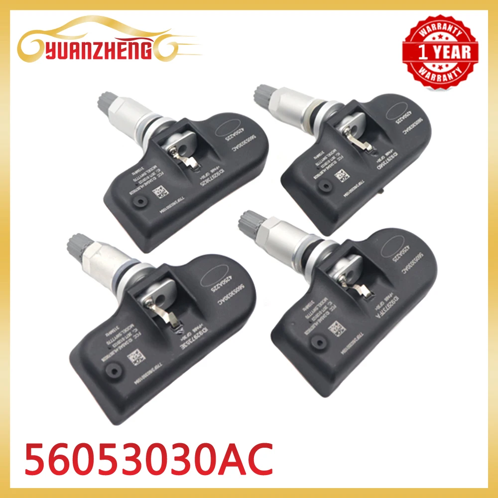 Sensor de Presión de Neumáticos TPMS 56053030AC 56053030AA 315MHz para Chrysler 200 300 Pacifica Town & Country Dodge Avenger Dodge Jeep
