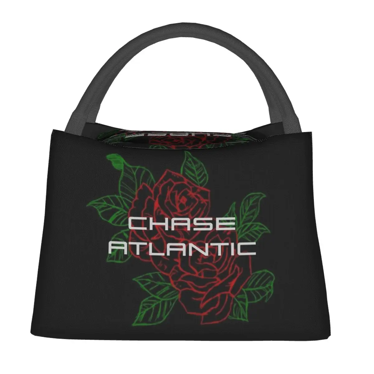 

Изолированная сумка для обеда с логотипом Chase Atlantic Rose для женщин и детей, портативные коробки для еды, термосумка для обеда