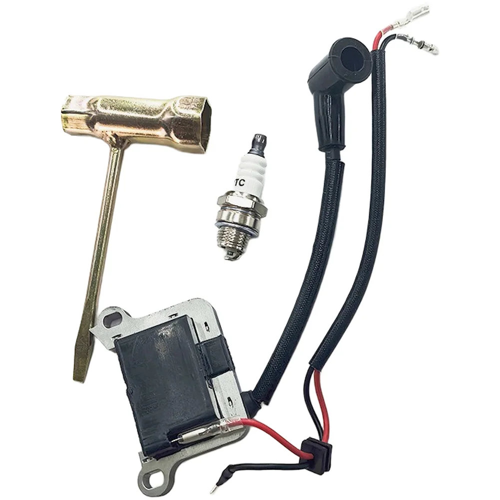 48 Earth Auger Ignition Coil 1E48F High Energy Spark Component For Ground Drill Engine Starting Power Tool Accessory