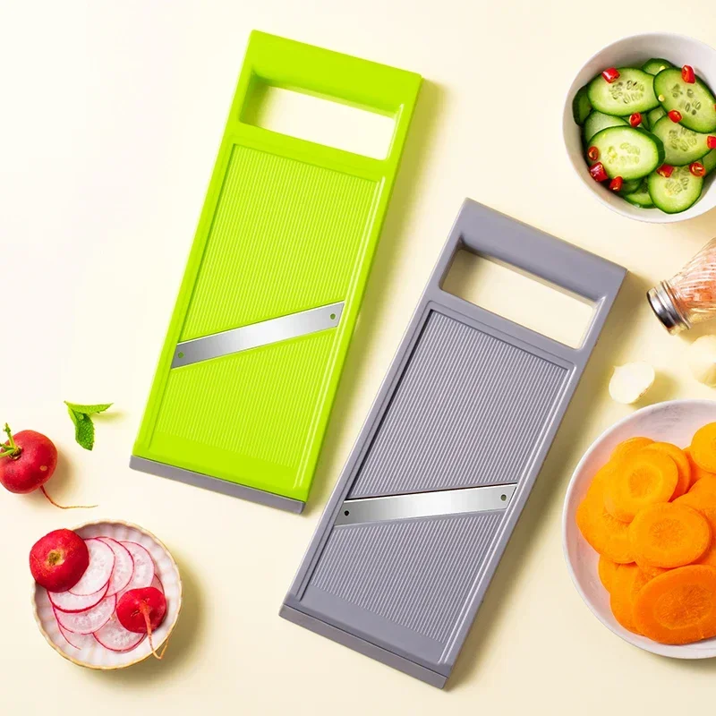 

Multifunctionele Vegetable Cutter With Steel Blade Mandoline Slicer Potato Peeler Carrot Cheese Grater Kitchen Accessories Tools