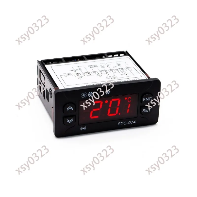 ETC-974/961/902 Digital Thermostat Cooling Defrost Fan Controller Dual Probe High Precision Temp Sensor
