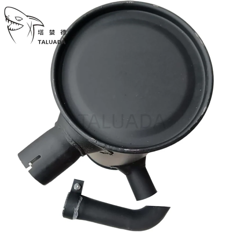 Muffler 6205-11-5220 For PC60-7 PC70-7 PC100-5 PC120-5 PC130-5 Engine 4D95 with Tail Pipe Heavy Duty Equipment Parts