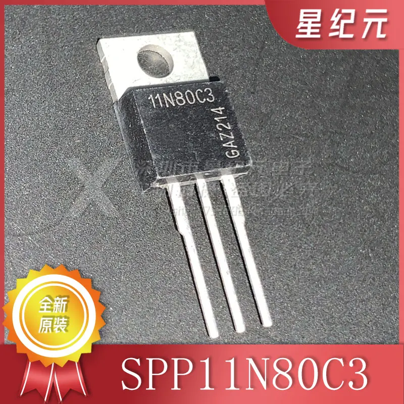 

[IN STOCK]1 Piece SPP11N80C3 11N80C3 TO-220 MOS FET 11A 800V New in Stock Brand-new Orignal