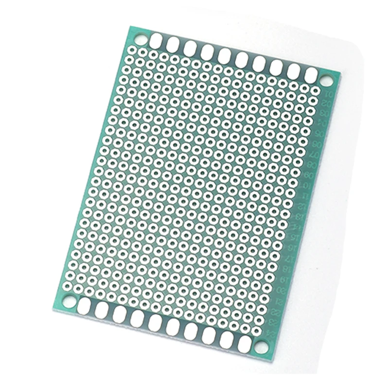 2 Stück 5x7cm Universelle Einseitige Leiterplatte 2,54mm Rastermaß Standardgröße für DIY-Elektronikprojekte – Detail 2