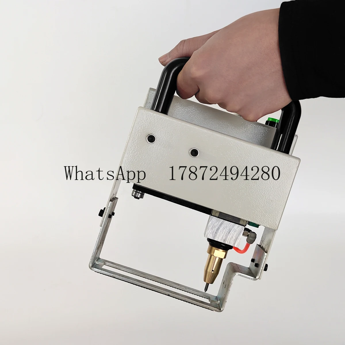 80*30mm Portable Vin Number Engraving  Machine Chassis Handheld Dot Peen Dot Marking