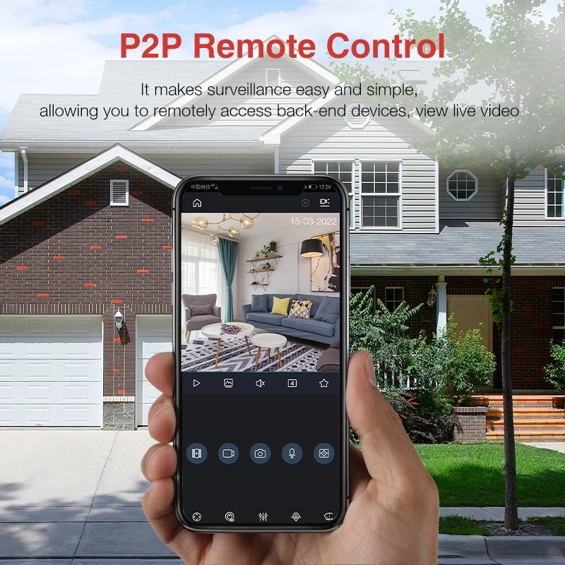 Dahua SD22404DB-GNY 4MP 4x Zoom 2.8mm–12mm Starlight WizSense Network PTZ Security Protection H.265 Camera Face Detection SMD3.0 view 5