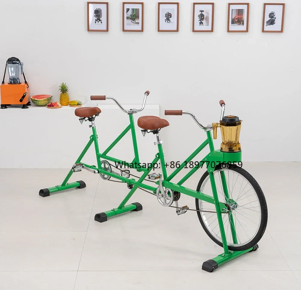 Lifa EXI 2026 Fun Smoothie Extractor Juicer Bicycle 2-Person Tandem Bike For Fruit & Vegetable Juicer Machine