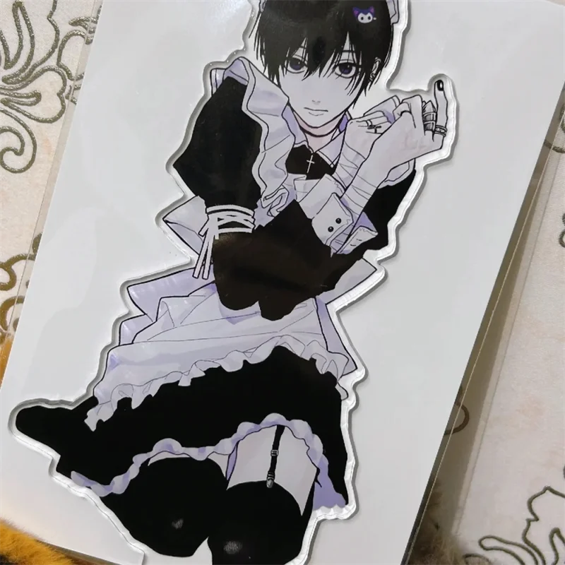 الصيف هيكارو يموت Tsujinaka Yoshiki تأثيري حامل نموذج لوحة الاكريليك زخرفة سطح المكتب الشكل ملحق الدعائم #2