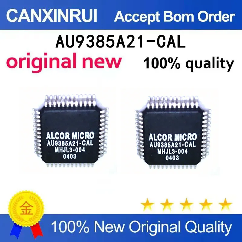 

(5-100 PCS) AU9385A21-CAL brand new QFP