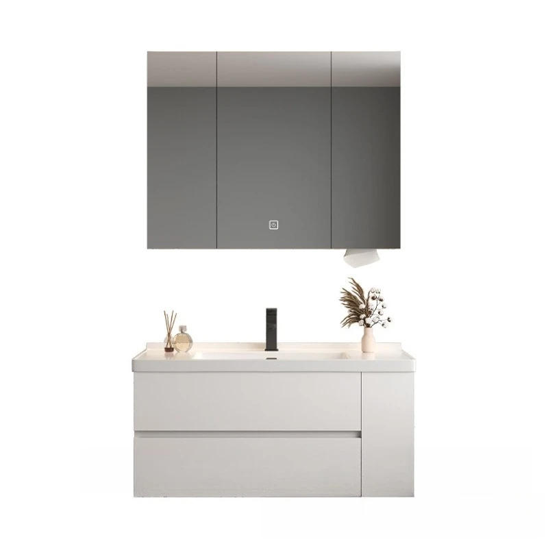 

Cream wind modern simple bathroom cabinet ceramic