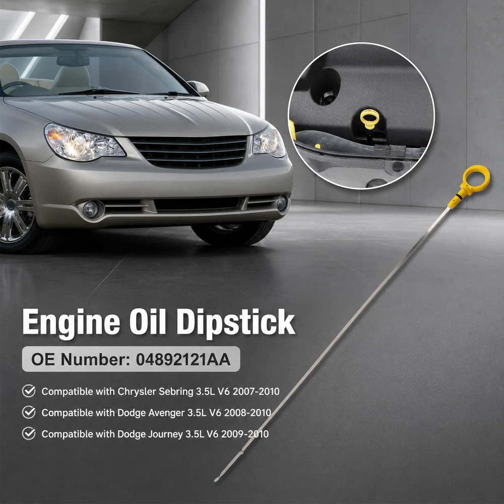 For Chrysler Sebring 2007-2010 For Dodge Avenger 2008-2010 For Dodge Journey 2009-2010 Engine Oil Level Dipstick 04892121AA