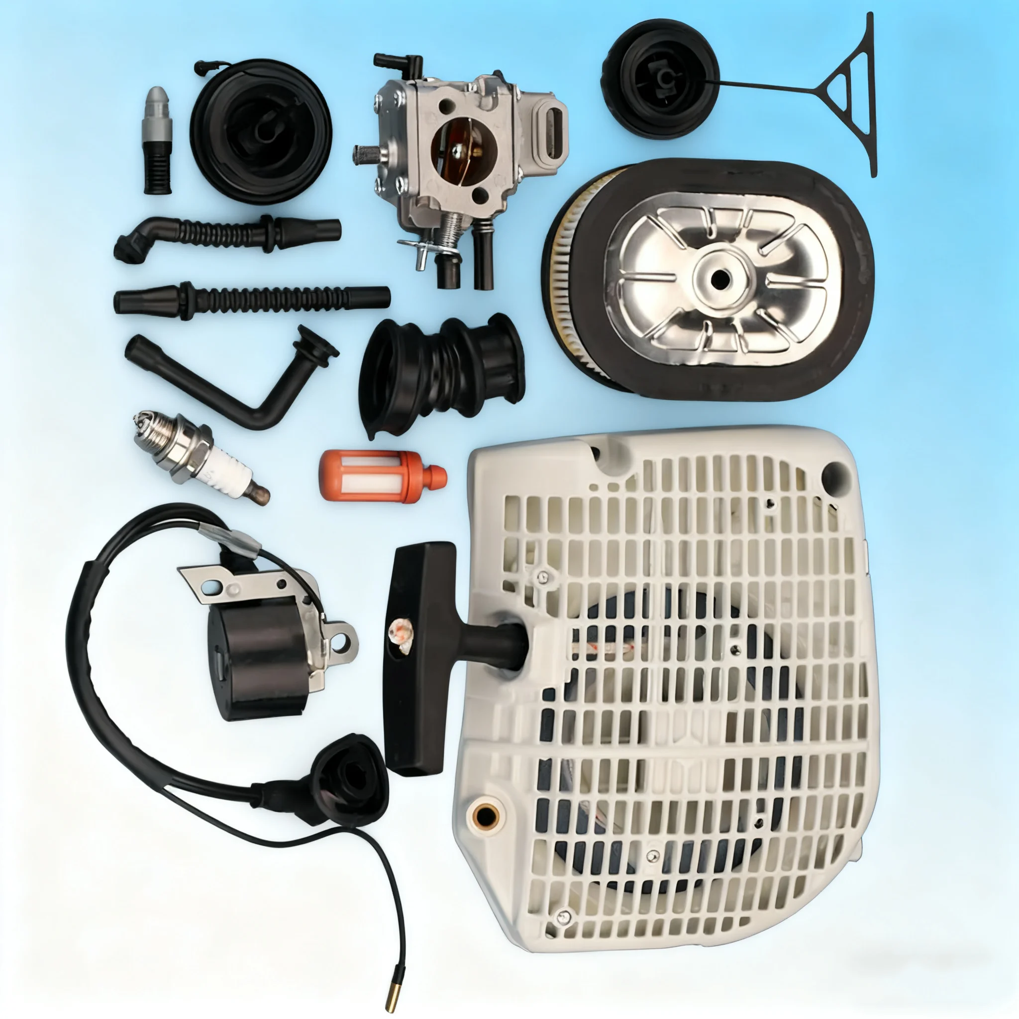 

Carburetor Kit for STIHL 064 066 MS660 MS650 MS640 Chainsaw Repair Kit - Includes C3A-S31 Carburetor & Recoil Starter Assembly