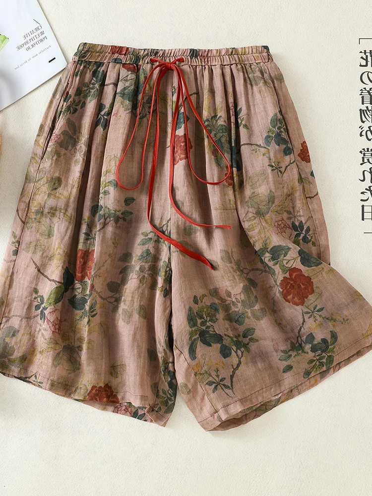 

Прохладные дышащие брюки с конопляным принтом, повседневные свободные леггинсы большого размера с эластичной резинкой на талии, летние леггинсы