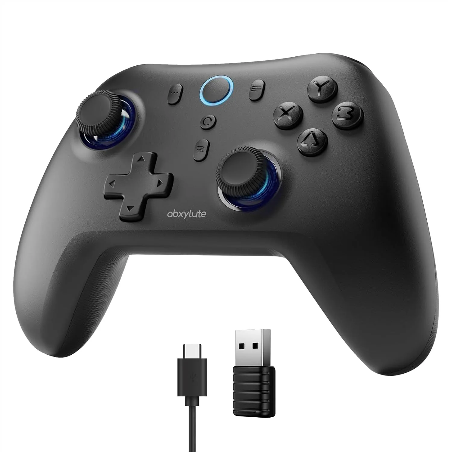 C6 Wireless PC Controller, Bluetooth Gamepad 1000Hz Hall Effect Joystick for Windows, Switch, Steam Deck