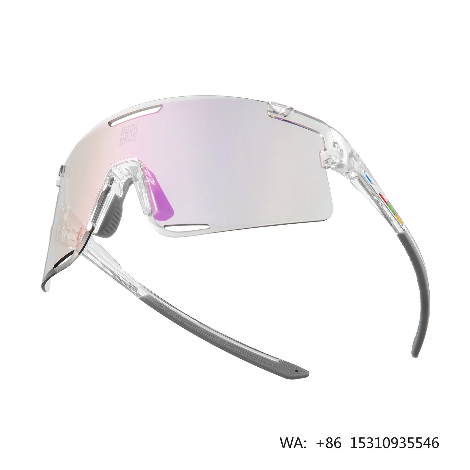 

Anti-Fog Frameless Toric Lens Unisex UV400 Day Night Outdoor Running Cycling Sport Glasses