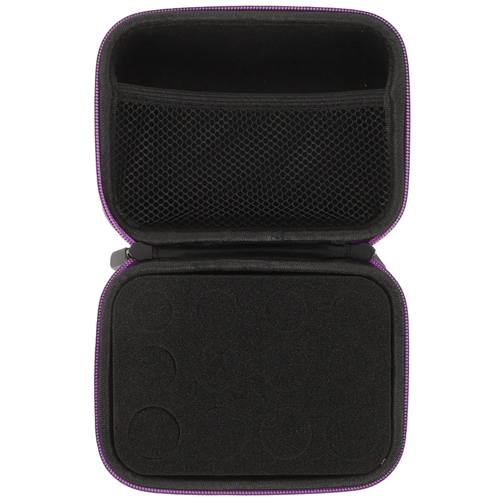 1Pcs Protection Case for Essential Oils 12 Slot Eva Hard Shell Storage Holder with Divider for 5Ml 10Ml 15Ml Bottles Smooth
